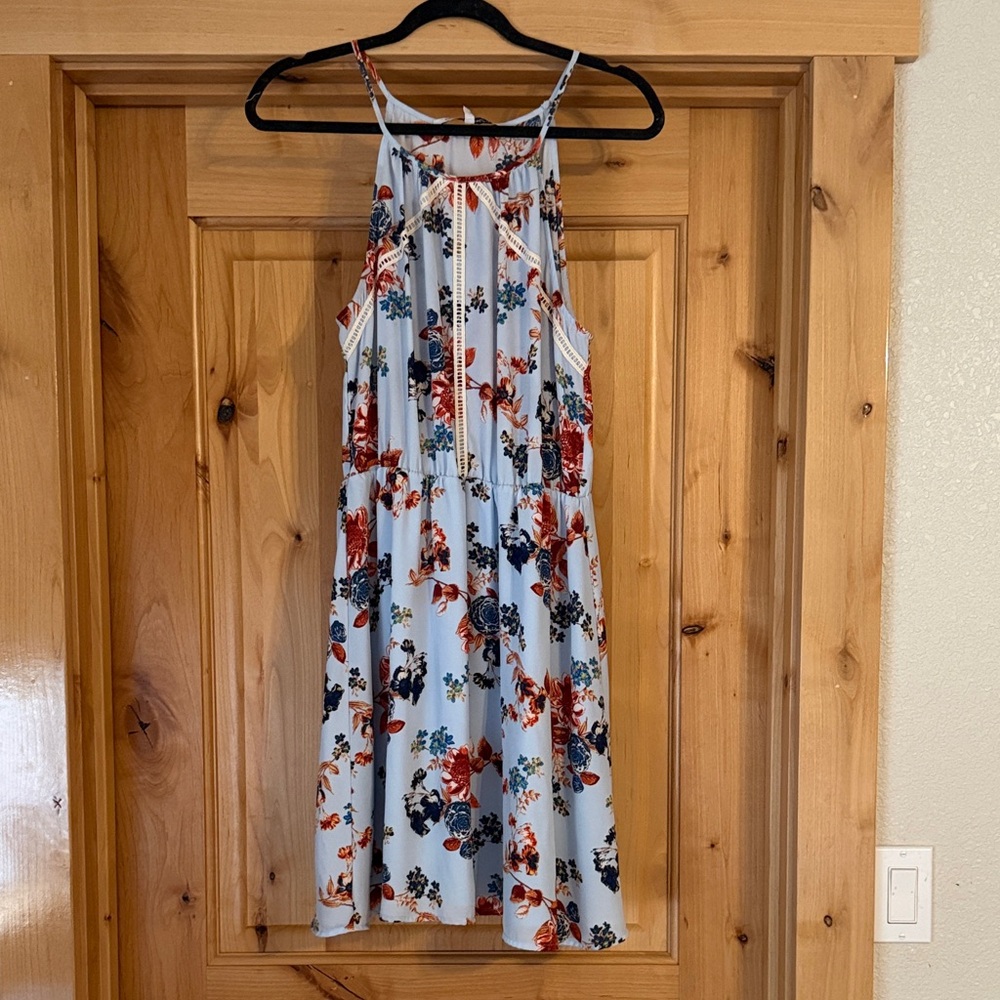 Collective Concepts Floral Strappy Midi Dress